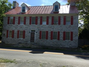 The Gilbert House, built in the early 1800s.