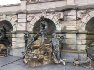 In front of the Library of Congress.